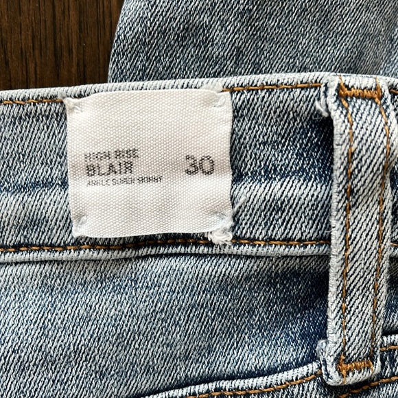 Hudson High Rise Blair Ankle Super Skinny Jeans - Picture 3 of 7